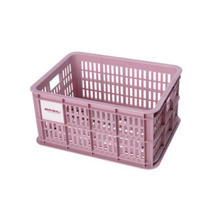 Basil fietskrat s - klein - 17.5 liter - roze