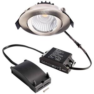 Deko Light 565378 Dione LED-inbouwlamp Energielabel: E (A - G) LED LED vast ingebouwd 8.50 W Nikkel