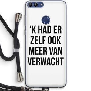 Meer verwacht: Huawei P Smart (2018) Transparant Hoesje met koord