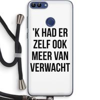 Meer verwacht: Huawei P Smart (2018) Transparant Hoesje met koord