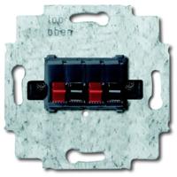 ABB 2CKA000230A0404 Luidsprekeraansluiting IP20 Diepzwart (RAL 9005), Zwart