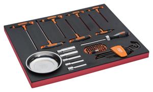 Bahco Foaminlay Fit&Go 3/3 met T-greepschroevendraaiers | inbussleutels en bits - 54-delig - FF1A1010
