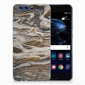 Huawei P10 Plus TPU Siliconen Hoesje Steen