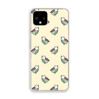 Vogeltjes: Pixel 4 Transparant Hoesje