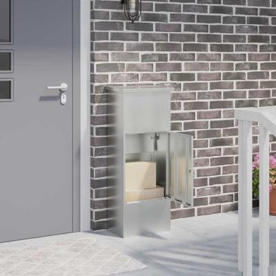 Pakket inwerp box Zwart 44.5 x 29 x 110.5 cm