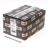 Draadnagel plat geruite kop blank 4.5 x 100mm 5kg - thumbnail