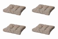 Kussen Florance 47X47 Basic taupe (4 stuks) Madison - Madison
