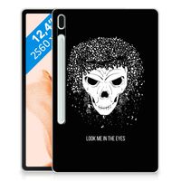 Tablet BackCover Samsung Galaxy Tab S7FE Skull Hair