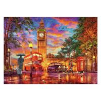 Ravensburger Legpuzzel zonsondergang op parliament square, londen, 1000st.