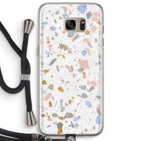 Terrazzo N°8: Samsung Galaxy S7 Edge Transparant Hoesje met koord