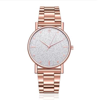 LGT JWLS Dameshorloge - Sterrenhemel Design - Rose Goud & Zilver