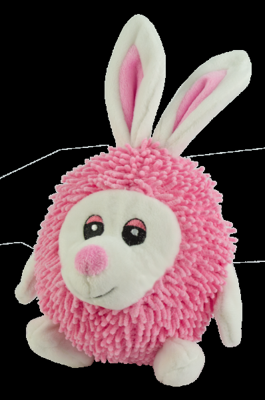 Fuzzle Bunny With Squeaker