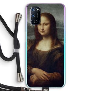 Mona Lisa: Oppo A72 Transparant Hoesje met koord