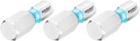 HAZET Bit 2204N-8/3 · 1/4 inch (6,3 mm) zeskant massief · Binnen-zeskant-profiel · 3-delig · SW 8 mm