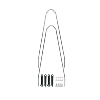 Velo Sks spatbordstangen set voor 42/47 zilver