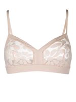 ERES soutien-gorge Feminin à fleurs en dentelle - Tons neutres