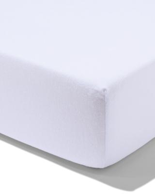 051 Hoeslaken 160x200cm Flanel Wit (wit)