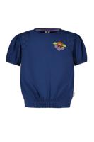 B.Nosy Meisjes t-shirt - Guusje - Lake blauw - thumbnail