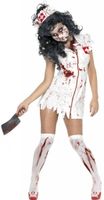 Zombie zuster halloween kostuum - thumbnail