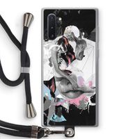 Camouflage de sommeil: Samsung Galaxy Note 10 Transparant Hoesje met koord