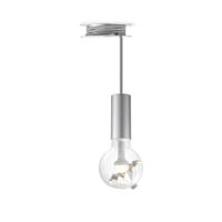 Move Me hanglamp Pulley - grijs / Umbrella 3W - zilver - thumbnail