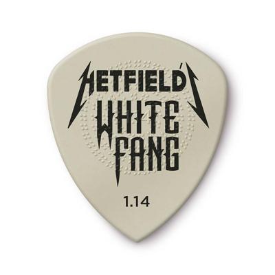 Dunlop James Hetfield White Fang 1.14mm Plectrum - Per Stuk Dunlop James Hetfield White Fang 1.14mm Plectrum - Per Stuk