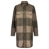 AGU Oversized Rain Shirt Winter Regenjas Urban Outdoor Dames - Groen - XL - Waterdicht