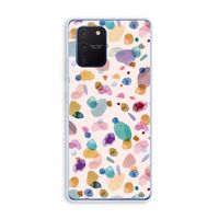 Terrazzo Memphis Pink: Samsung Galaxy Note 10 Lite Transparant Hoesje