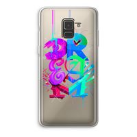 Dream: Samsung Galaxy A8 (2018) Transparant Hoesje