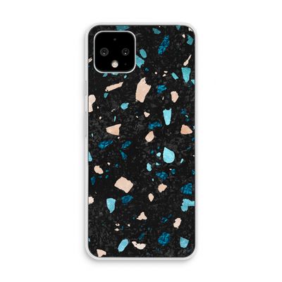 Terrazzo N°11: Pixel 4 Transparant Hoesje