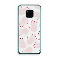 Hands pink: Huawei Mate 20 Pro Transparant Hoesje