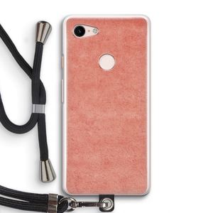 Marrakech Walls: Pixel 3 Transparant Hoesje met koord