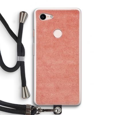 Marrakech Walls: Pixel 3 Transparant Hoesje met koord