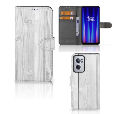 OnePlus Nord CE 2 | Book Style Case | White Wood