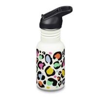 Klean Kanteen Kidsportfles - Lekvrij Leopard Print