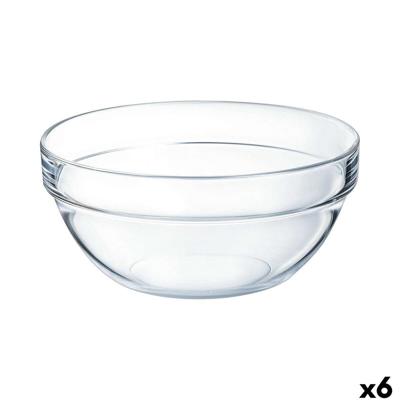 Kom Luminarc Apilable Transparant Glas (6 Stuks)
