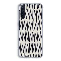 Marrakech Zigzag: Oppo A91 Transparant Hoesje