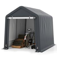 Apparatuurhuis Fietsgarage Gereedschapschuur Tentgarage Garagentent Opslagtent 195 x 240 x 214 cm