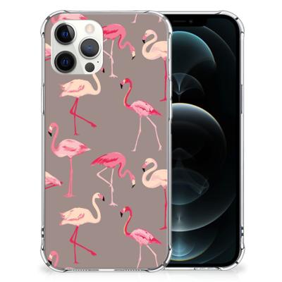 iPhone 12 Pro Max Case Anti-shock Flamingo iPhone 12 Pro Max Case Anti-shock Flamingo