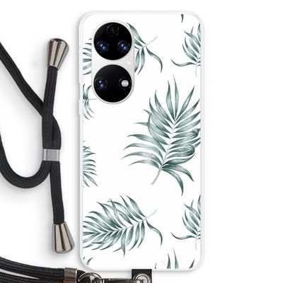 Simple leaves: Huawei P50 Transparant Hoesje met koord
