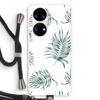 Simple leaves: Huawei P50 Transparant Hoesje met koord