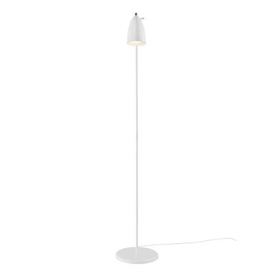 Witte vloerlamp met ingebouwde GU10 fitting en schakelaar &apos;Nexus&apos; DFTP