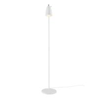 Witte vloerlamp met ingebouwde GU10 fitting en schakelaar &apos;Nexus&apos; DFTP