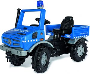 Rolly Toys RollyUnimog Police Junior Blauw/Zwart