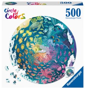Ravensburger puzzel 500 stukjes Circle of colors Ocean and Submarine