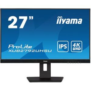 Iiyama ProLite XUB2792UHSU-B5 27 4K Ultra HD IPS Monitor - Zwart