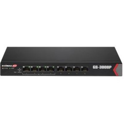 Edimax Long Range 8-Port Gigabit Web Managed Switch with 4 PoE+ Ports