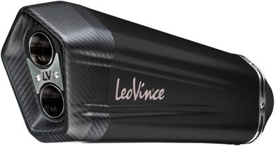 LeoVince Geluiddemper "sbk lv-12 black edition schalld leo slipon lv-12 sw