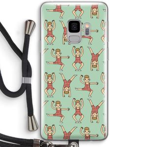 Gymboys: Samsung Galaxy S9 Transparant Hoesje met koord