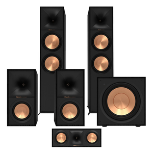 Klipsch: R-600F 5.1 Home cinema systeem - Zwart